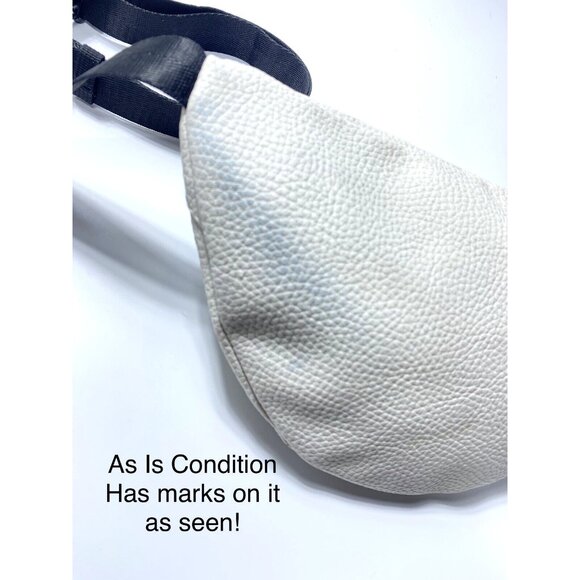 White Nautica Pouch Crossbody Designer Side Bag Unisex *Has defect* Read - Picture 2 of 12